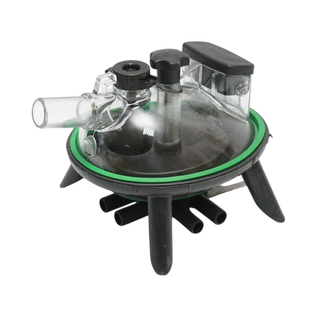 Colector complet oval 240 cc pentru aparat de muls vaci