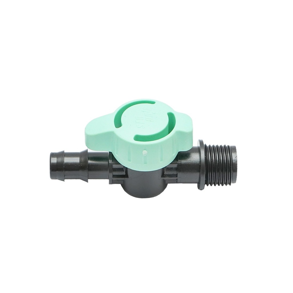 Robinet plastic 1/2 x fi 16mm pentru aparat de muls