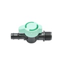Robinet plastic 1/2 x fi 16mm pentru aparat de muls
