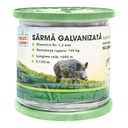 Sarma galvanizata pentru gard electric 1,3mm x 1000m Mezofarm