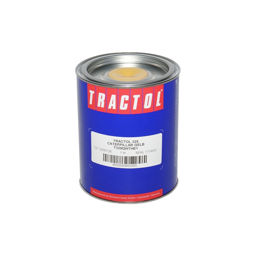Vopsea auto galben tip Caterpillar 1L Tractol