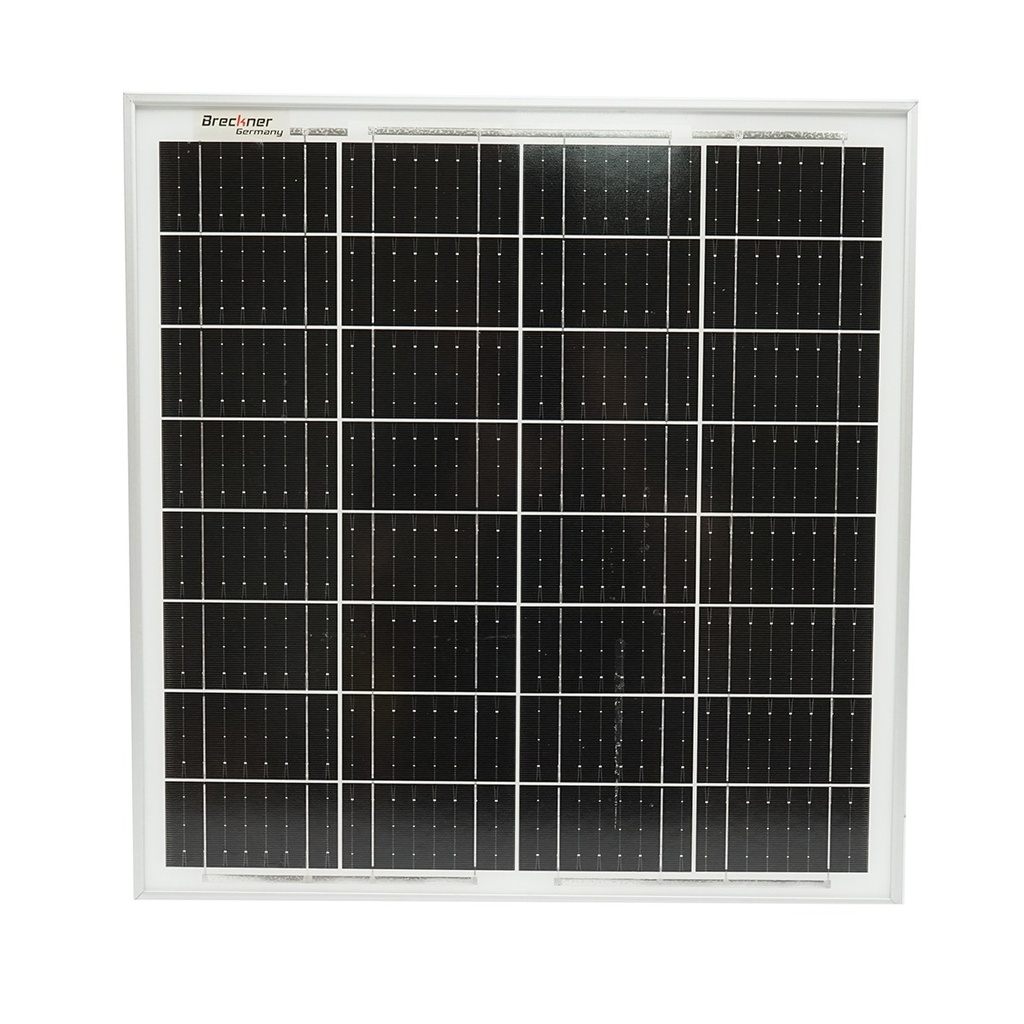 Panou solar 30W fotovoltaic monocristalin cu cablu de conectare 90cm si tensiune maxima 18V 420x405x25mm