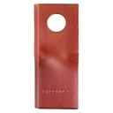 Lama cositoare rotativa stanga 112x47x4mm 19mm
