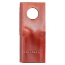 Lama cositoare rotativa stanga 112x48x4mm 21mm