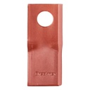Lama torsionata, sens de rotatie dreapta pentru cositoare rotativa 112x48x4mm 21mm