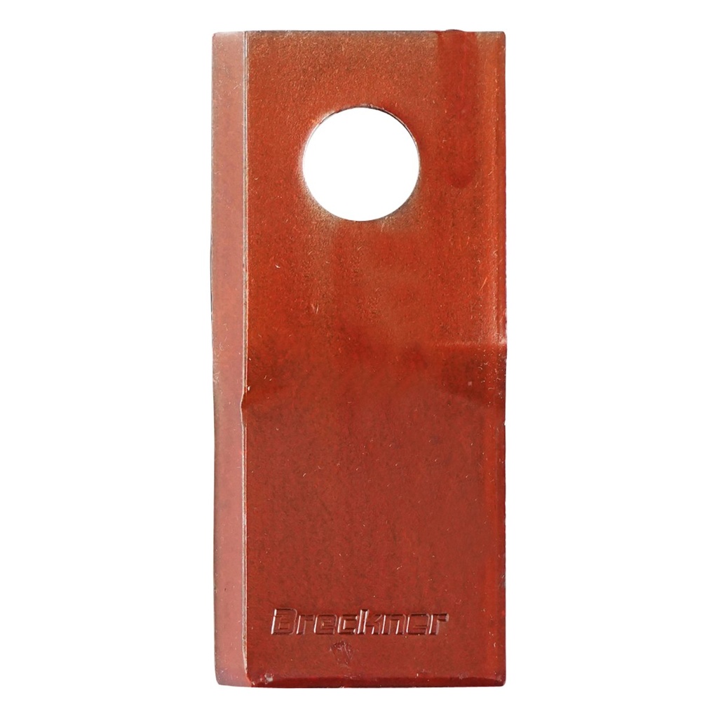 Lama torsionata, sens de rotatie dreapta pentru cositoare rotativa 107x48x4mm 18,5mm