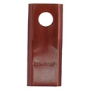Lama torsionata, sens de rotatie stanga cositoare rotativa KUHN 107x45x4mm 18,25mm