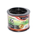 Rola banda portocaliu 10mm insertie metalica 4x0.15mm SS, rezistenta 12 Ohm/m, 200m gard electric