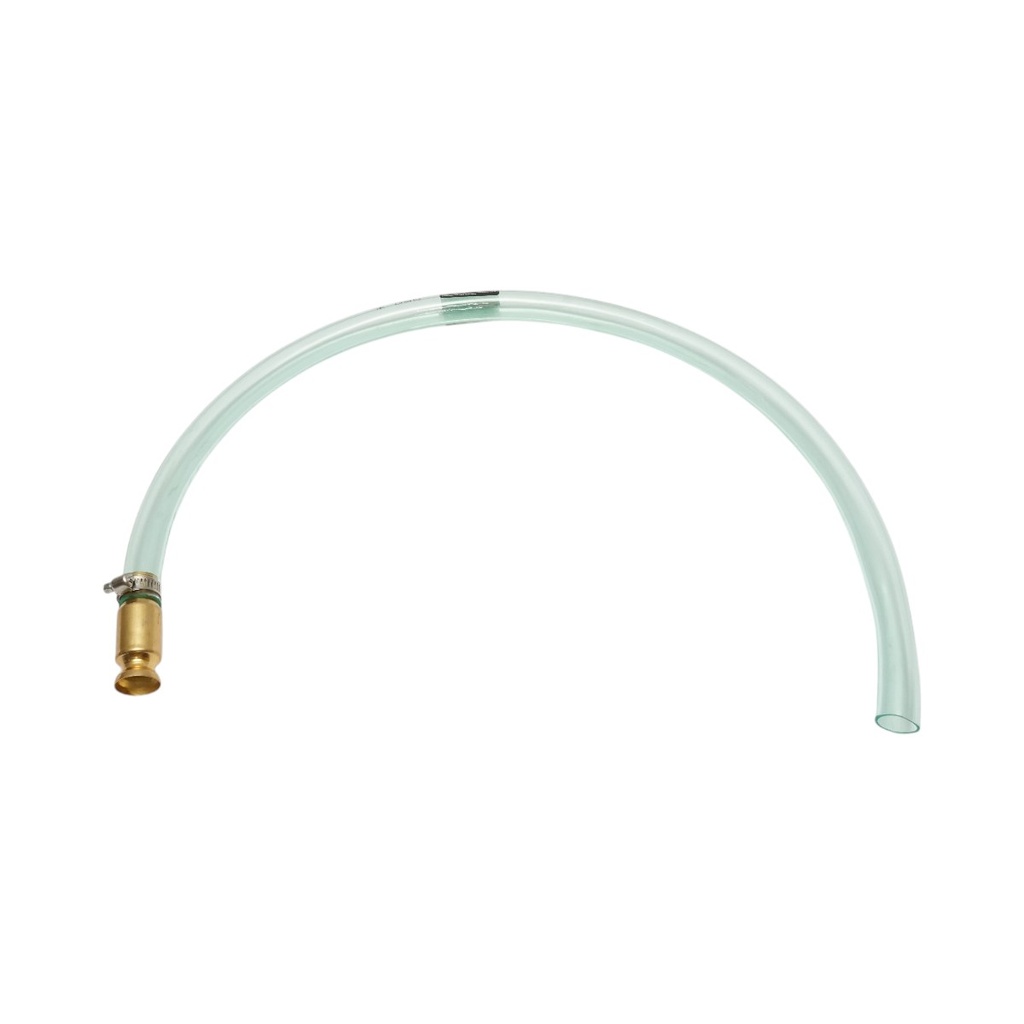 Furtun transfer combustibil transparent cu bila absorbtie/creare vid Ø18