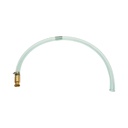 Furtun transfer combustibil transparent cu bila absorbtie/creare vid Ø18