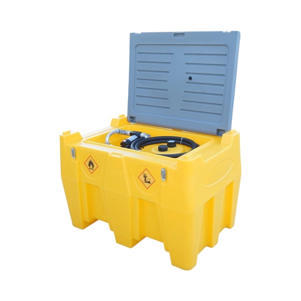 Rezervor motorina 480L cu instalatie de transfer 12V/200W debit 60L/min