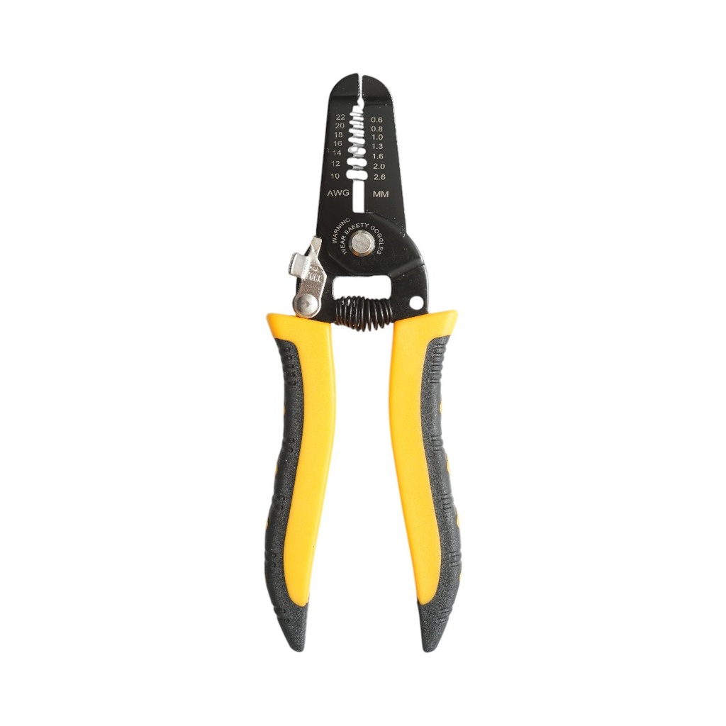 Cleste pentru dezizolare cabluri 0.6-2.6mm 180mm profesional