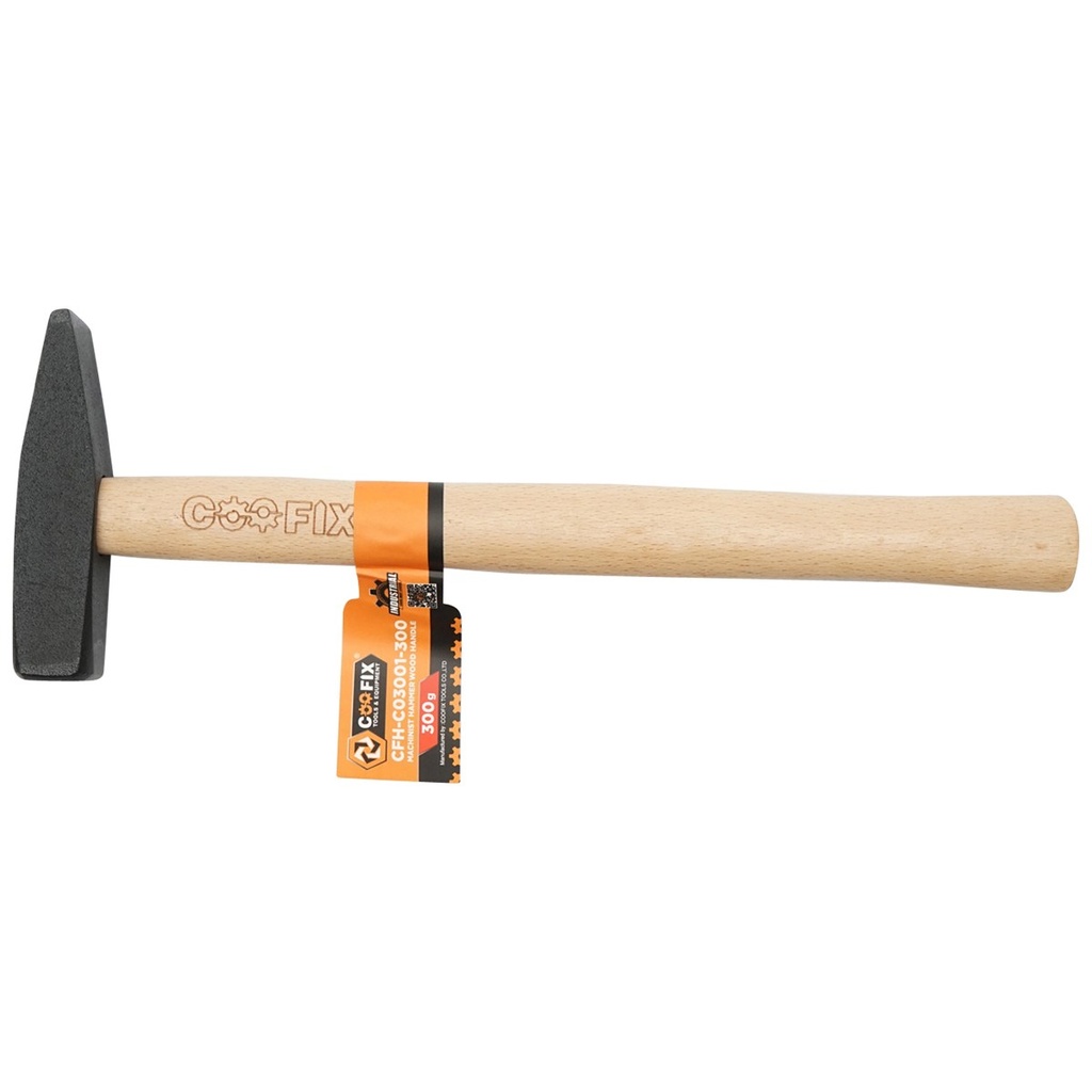 Ciocan 300g cu maner din lemn profesional Coofix