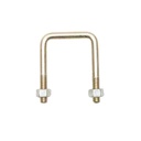 Brida tip U cu piulite filet M10 80x57mm SPC