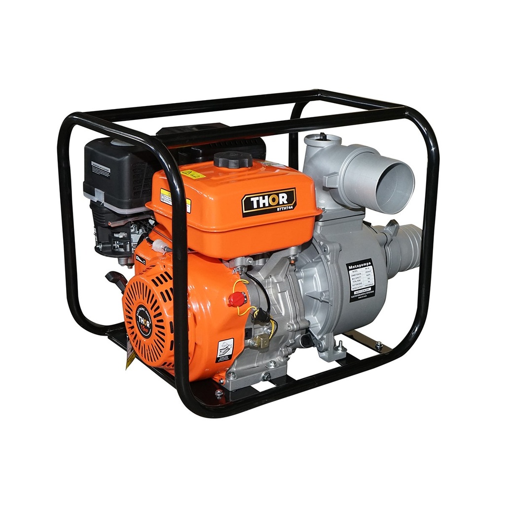 Motopompa pe benzina WP40 13CP, 4 toli, debit maxim 80m3/h adancime de absorbtie 7m inaltime refulare 28m Thor