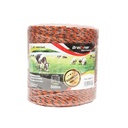 Rola fir portocaliu-negru fi 3.5mm 6x0.25mm SS, 0.9 Ohm/m, 500m gard electric