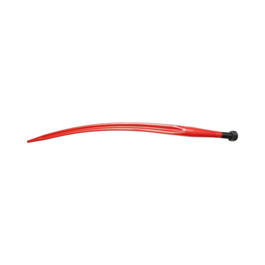 Tepusa arcuita profil T dublu 680mm pentru furca incarcat baloti M22x1.5mm