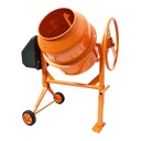 Betoniera 450W, volum cuva 120L, pinion si coroana din fonta, 44Kg