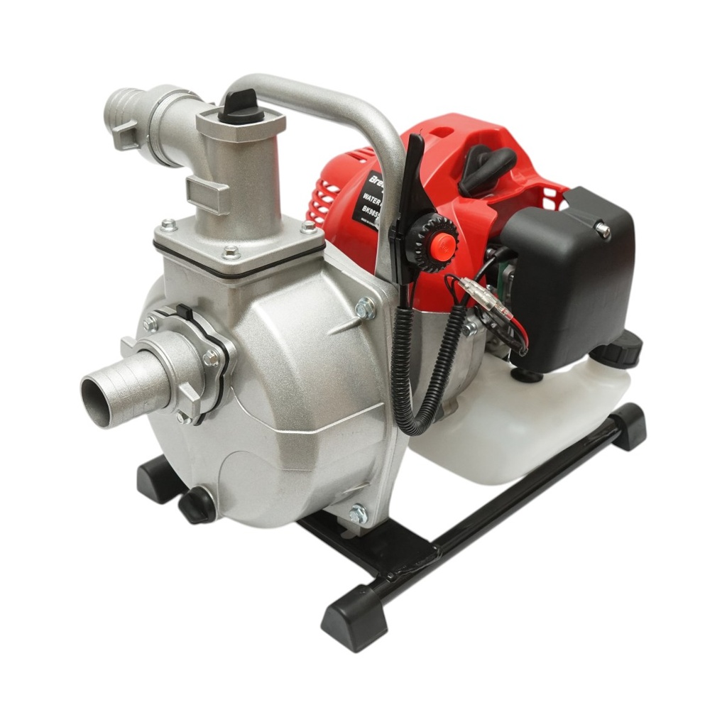 Motopompa pe benzina 2.2CP, 2T 52cc, 1.5 toli, debit 15m3/h, autoamorsare, adancime absorbtie 15m, inaltime refulare 22m