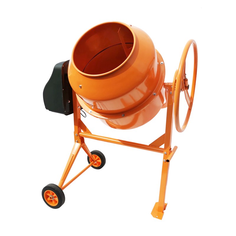 Betoniera 800W, volum cuva 200L, pinion si coroana din fonta, 58Kg