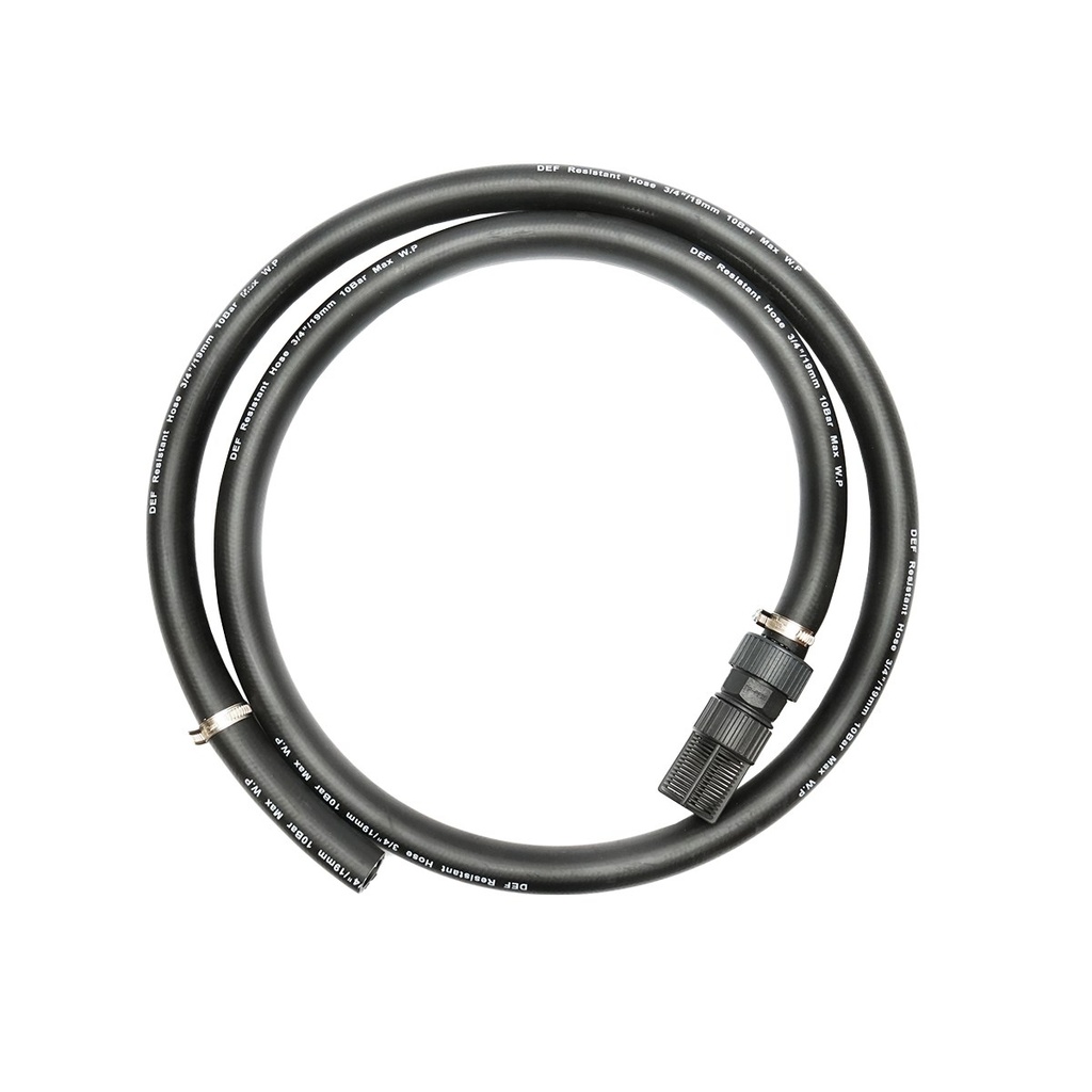 Furtun 2 metri cu filtru pentru pompa transfer IBC solutie uree