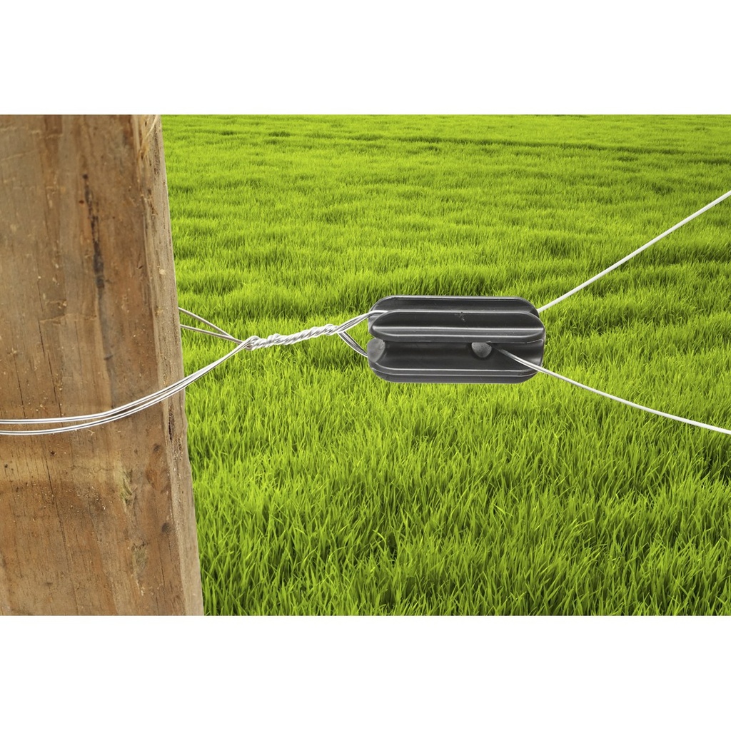 Izolator de capat, negru pentru gard electric