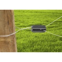 Izolator de capat, negru pentru gard electric