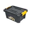 Cutie depozitare cu capac pentru sarcini grele 12L 385x295x175mm