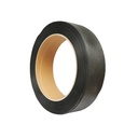 Banda de legat PP polipropilena uz semi-automat, 16x0,8mm, neagra, rola 1400m