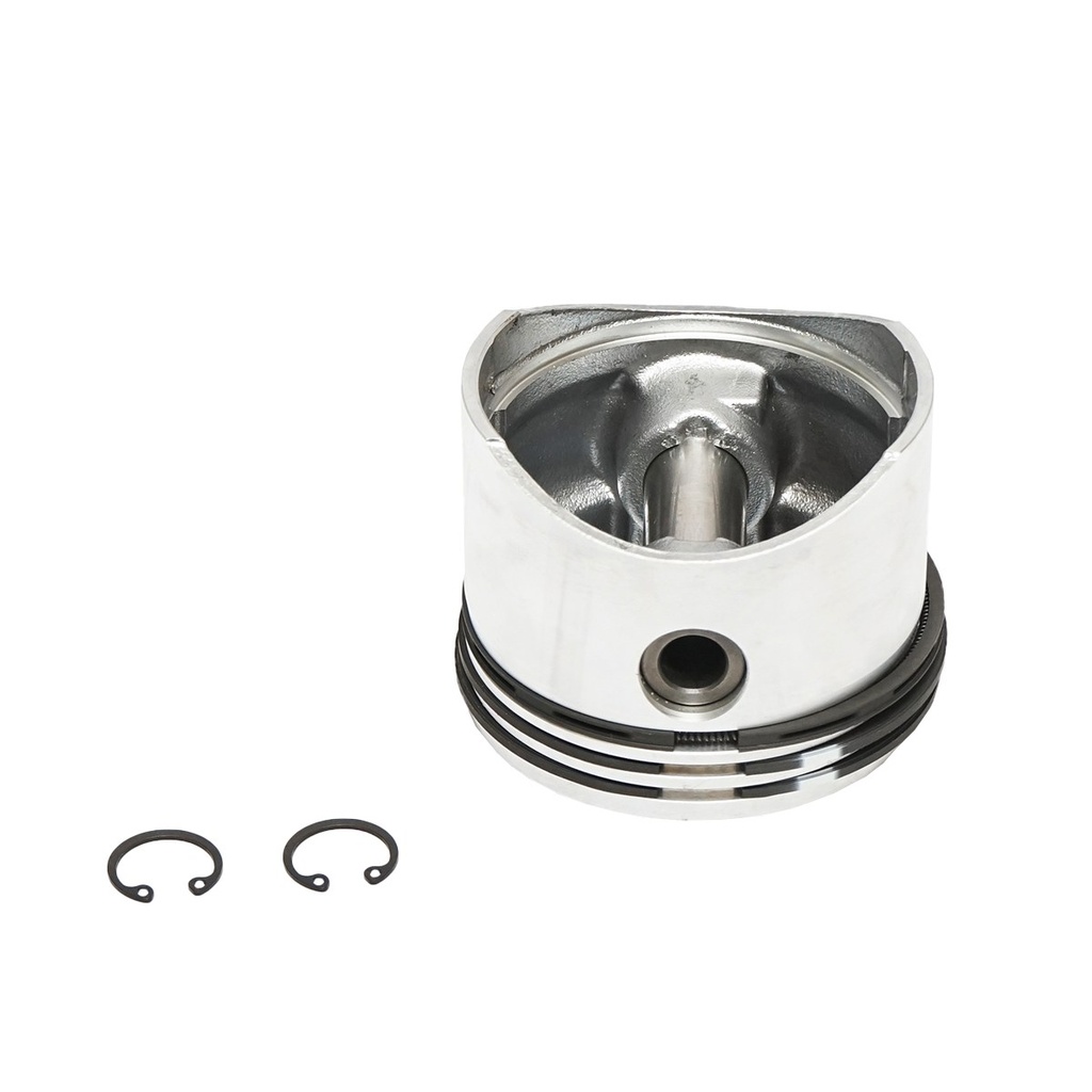 Piston cu segmenti 80.25mm, bolt si sigurante pentru compresor aer Tractor Forestier cu motor Perkins