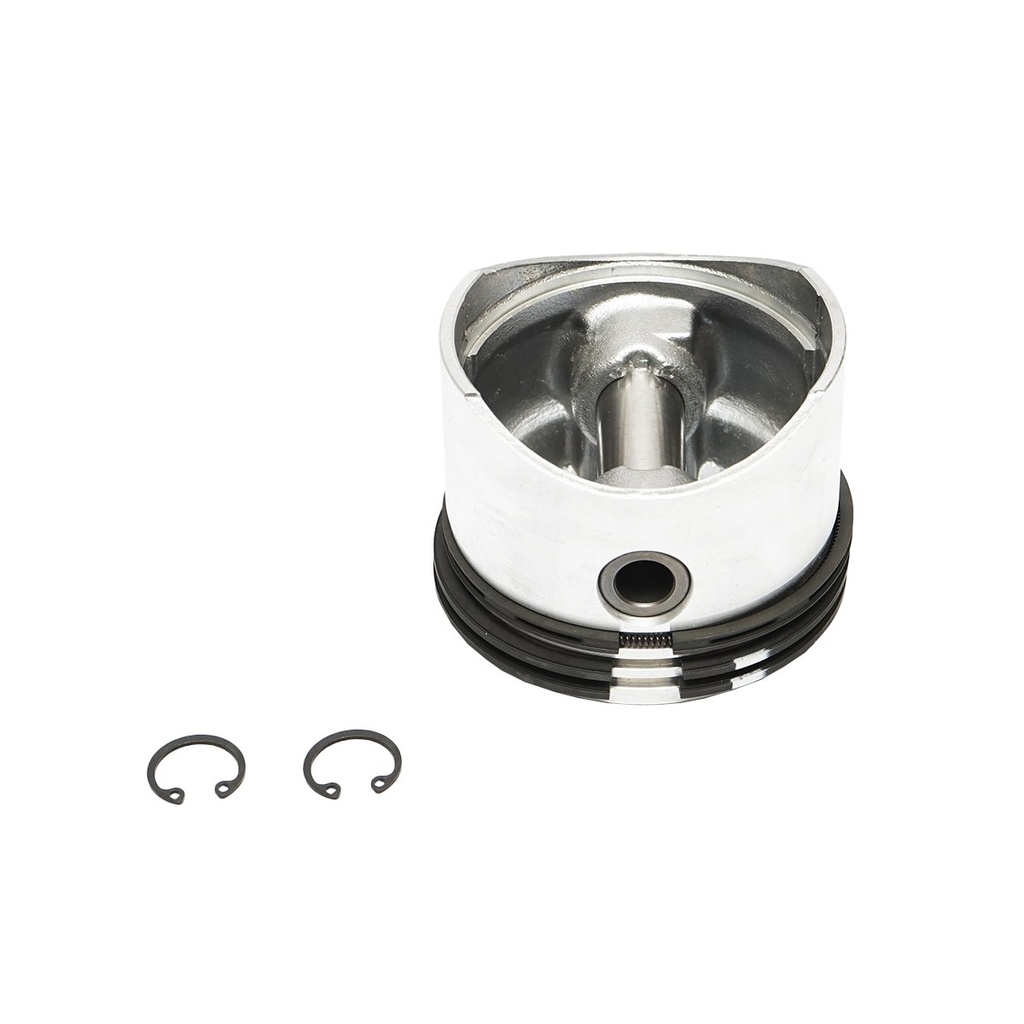 Piston cu segmenti 80.50mm, bolt si sigurante pentru compresor aer Tractor Forestier cu motor Perkins