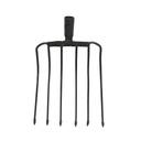 Furca metal cu 6 coarne (fara maner)