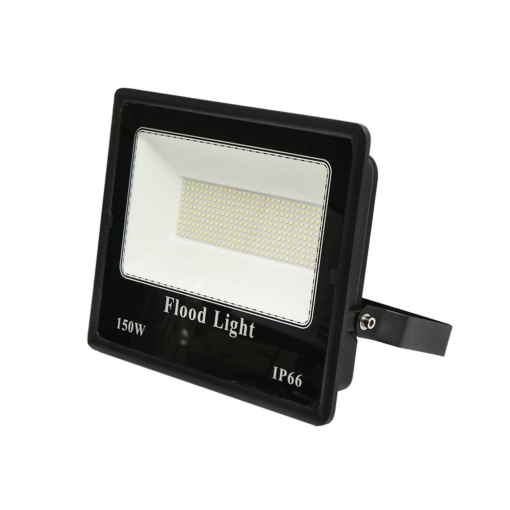 Proiector LED 150W, 220V, 6500K, IP66 negru 360x285x67mm