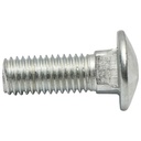 Set 50 buc surub zincat pentru plug DIN 603 M14x40mm
