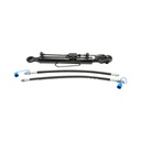 Tirant central reglabil hidraulic, categoria 2-2, cupla rapida, 700mm inchis, cursa 350mm