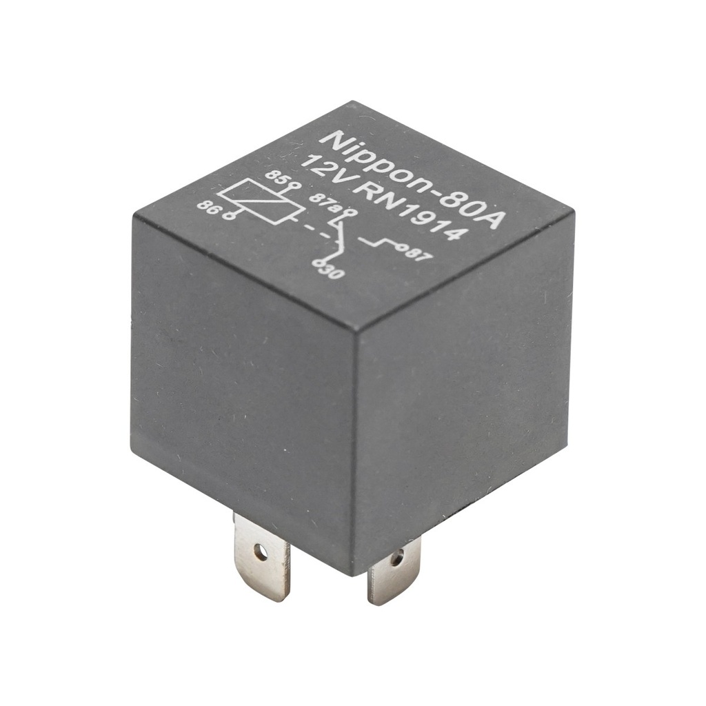 Releu protectie far si claxon AC 12V 80A pentru tractoare si turisme RN1914