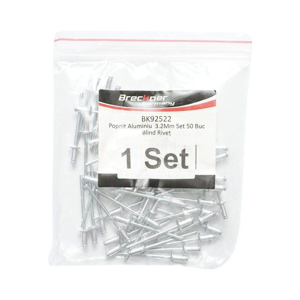 Popnit din aluminiu 3.2x6.4mm 50 buc/set