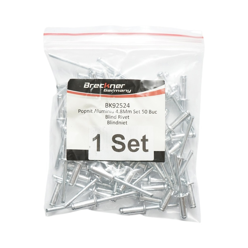 Popnit din aluminiu 4.8x12.7mm 50 buc/set