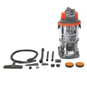 Aspirator profesional industrial volum 38L 220V 1600W corp din inox