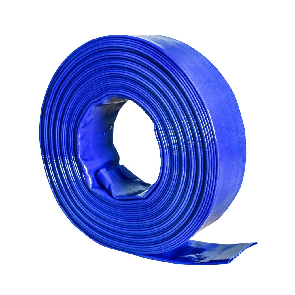 Furtun plat, siliconat pentru irigat din PVC 2 toli lungime 20m