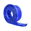 Furtun plat, siliconat pentru irigat din PVC 3 toli lungime 20m