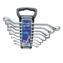 Set 8 chei inelare cotite in suport cu clema 6-22mm