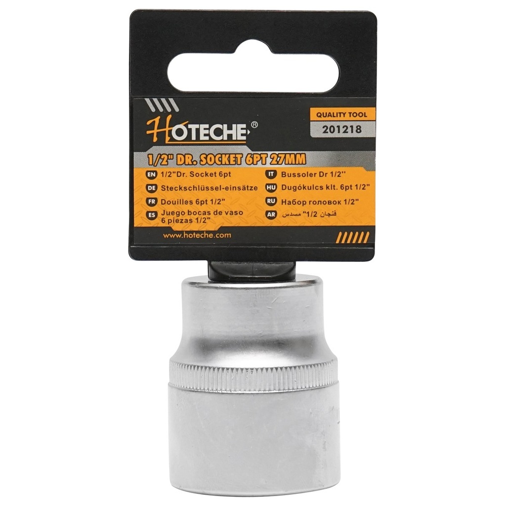 Cap cheie tubulara 27mm pentru clichet cu prindere 1/2 Hoteche