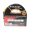 Furtun aer compresor profesional 15m din PVC si cuplare rapida universala