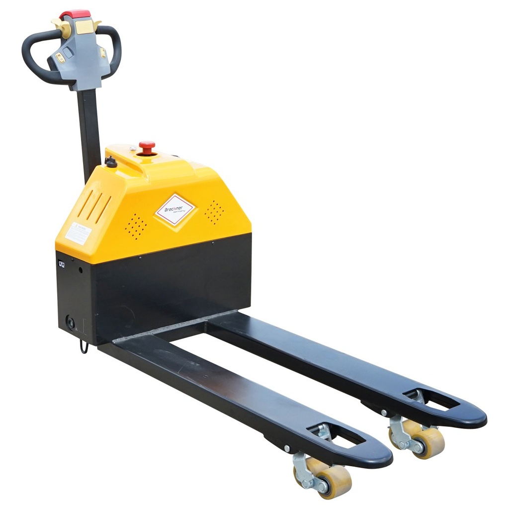 Transpalet electric cu sarcina maxima 1.5T, inaltime ridicare 85-200mm, furci 1150mm