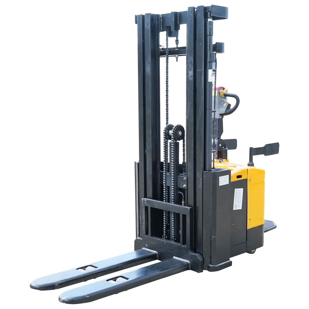 Transpalet electric cu sarcina maxima 2.5T, inaltime ridicare 4500mm, furci 1150mm