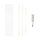 Panou LED slim 40W, 220V, IP20, 6500K, 1200x300mm cu rama montaj aplicat