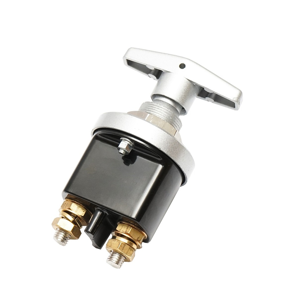 Comutator, intrerupator general fi67 12/24V, 200A conector din cupru M10, filet prindere M30 pentru MAN, Iveco si Volvo