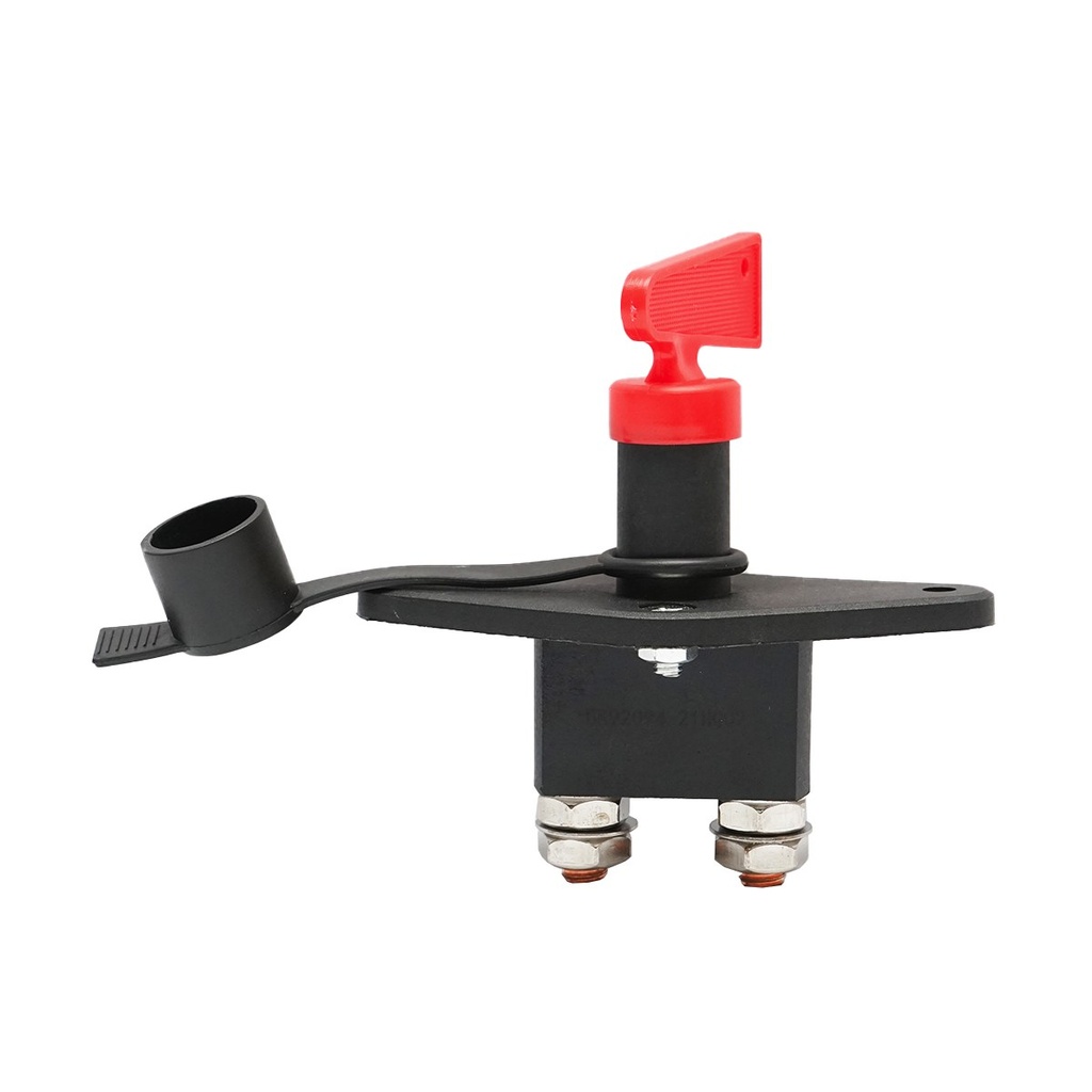 Contact general 12/24V conector cupru M10, cheie plastic cu protectie, distanta de prindere 100mm