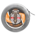 Ruleta profesionala forestiera din aluminiu 10mm x15m